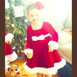 2T Santa dress Xmas toddler girl photo NEW TAGS!